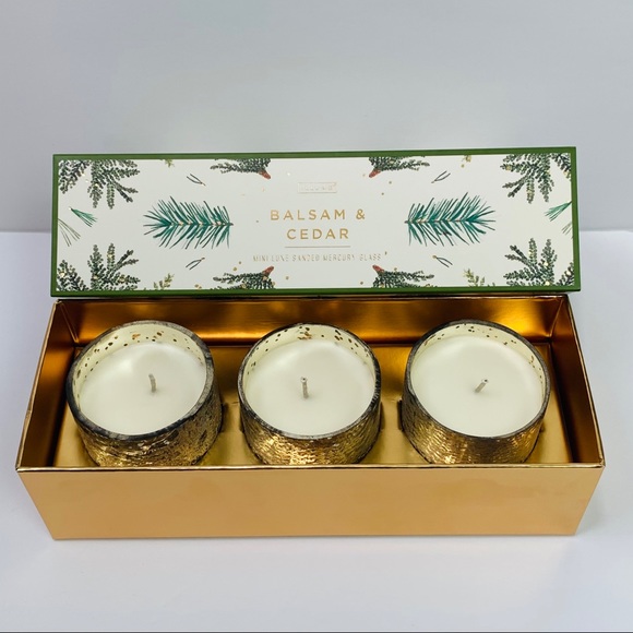 illume Other - Illume Mini Luxe Sanded Mercury Glass Candles Set